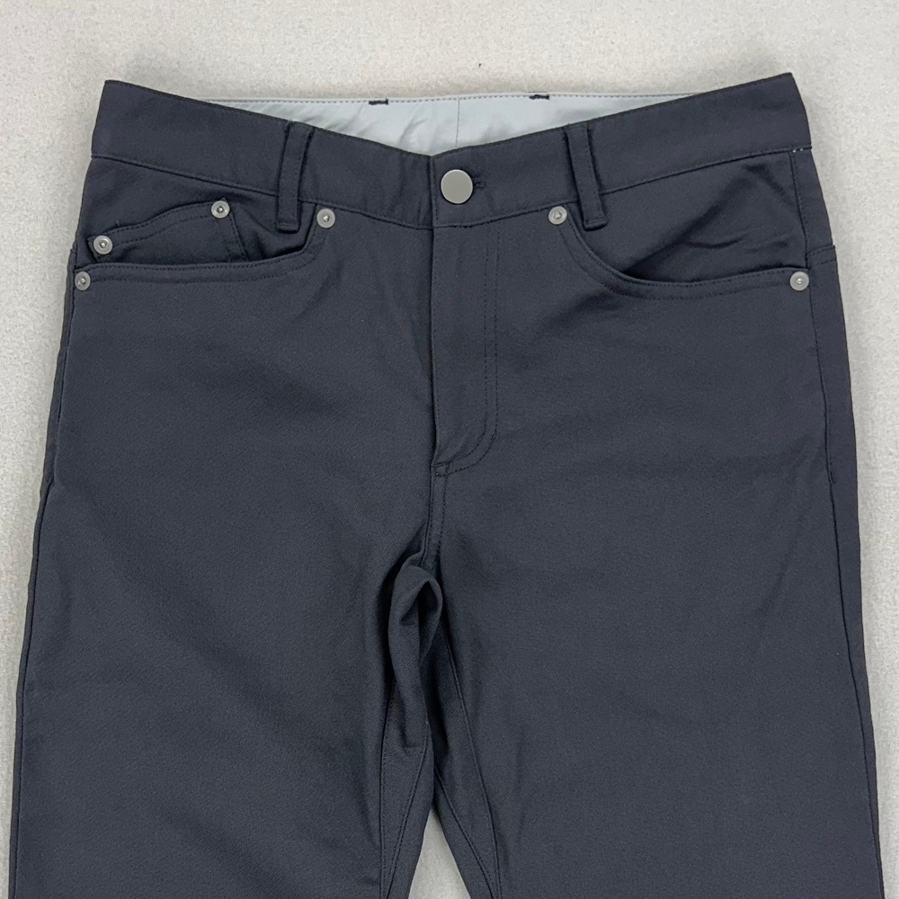 Outlier Bombtwill Pants Mens 30x34 Charcoal Workcloth Doubleweave Canvas Slim